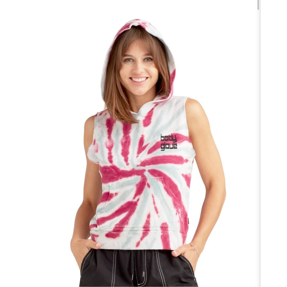 bodyglove tie-dye sleeveless sweater Size L NWT